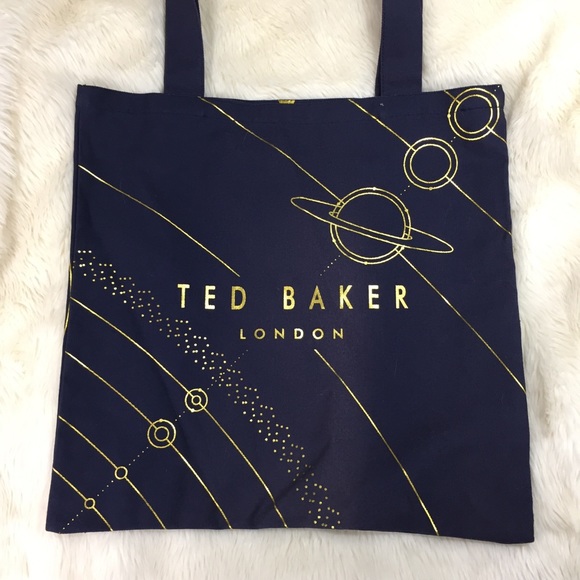 ted baker navy tote bag
